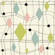 Mid Century Rhombus Pastel