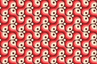 2203 Abstract retro pattern wallpaper