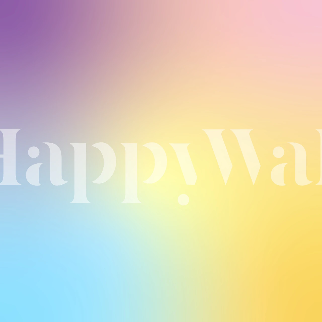 Fotomural degradado pastel de la colección Degraded en happywall.com