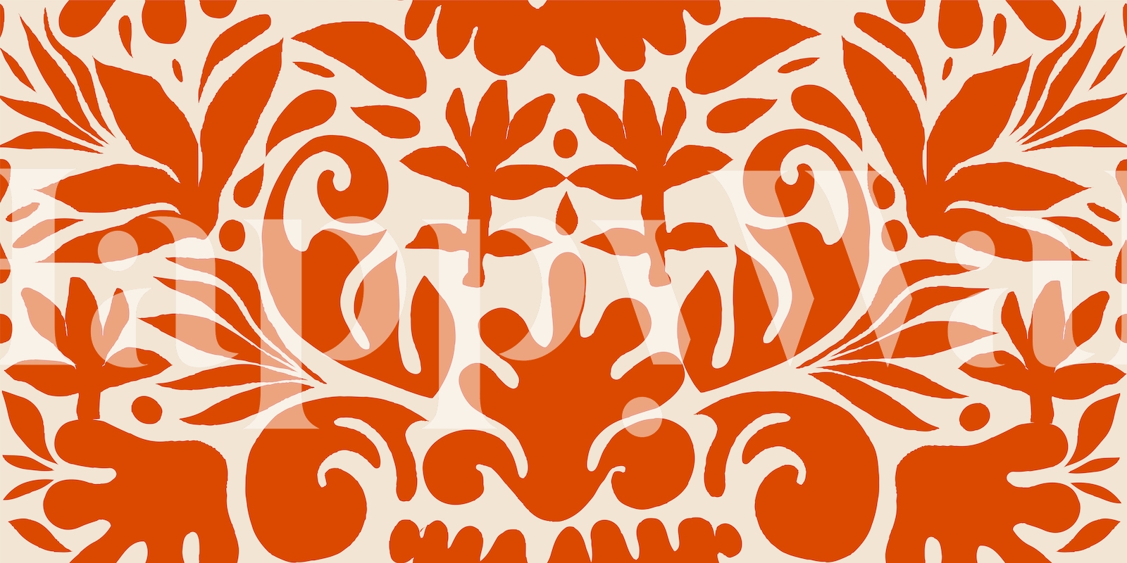 Buy Ukrainian Ornaments Wallpaper Online - Happywall