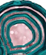 Agate Teal Rose Gold Blush 1