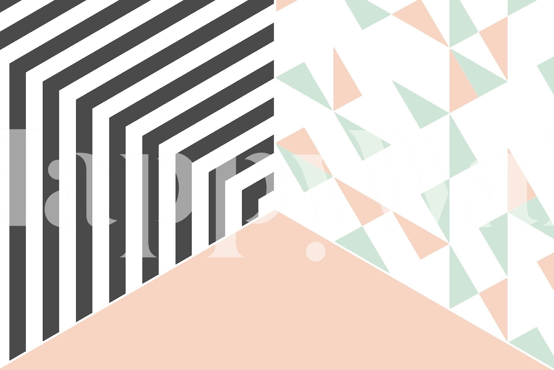 Pink Room Wallpaper Happywall