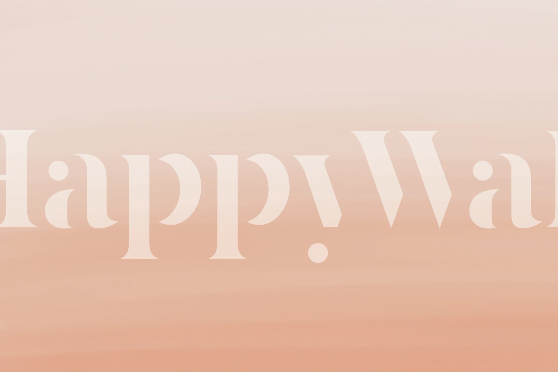 Pastel coral gradient wallpaper with soft shades of pink