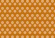 1970s Hex Orange Brown