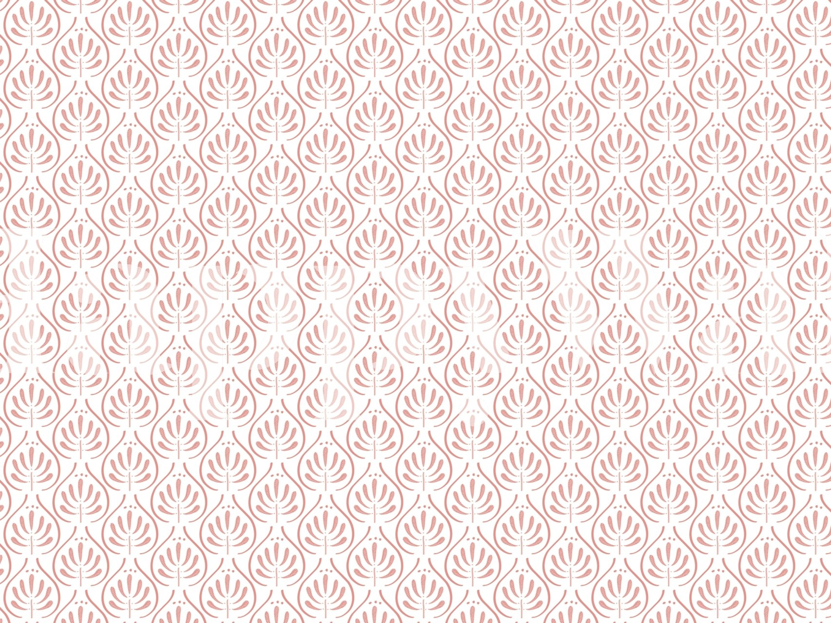 Boho Pattern Tapete in einem Raum angezeigt