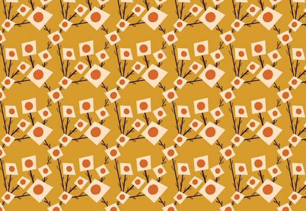 Yellow Square Flower Bouquet