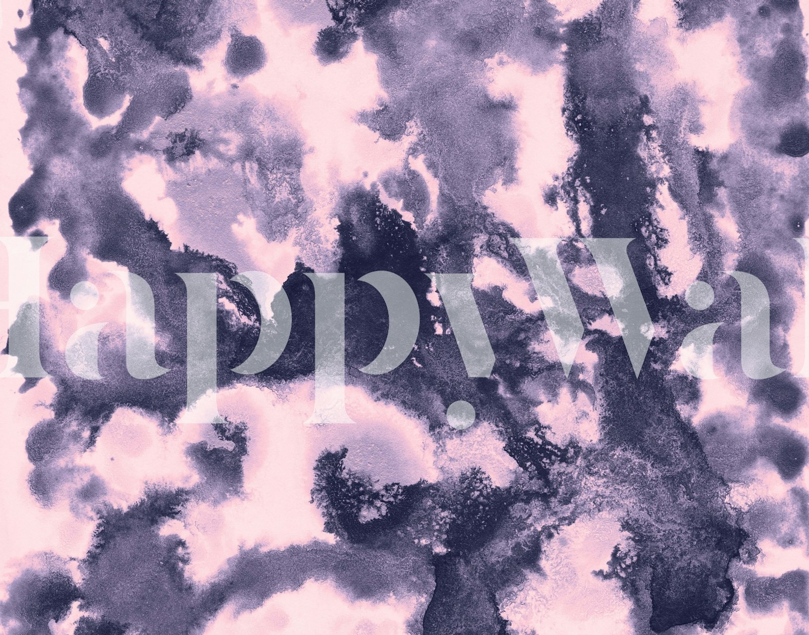 Pink and purple abstract watercolor wallpaper