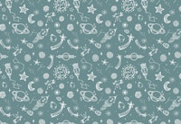 Space Voyage Grey ταπετσαρία