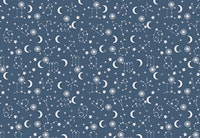 Stars and Constellations Blue papel de parede