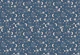 Stars and Constellations Blue