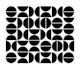 Bauhaus Pattern Black White