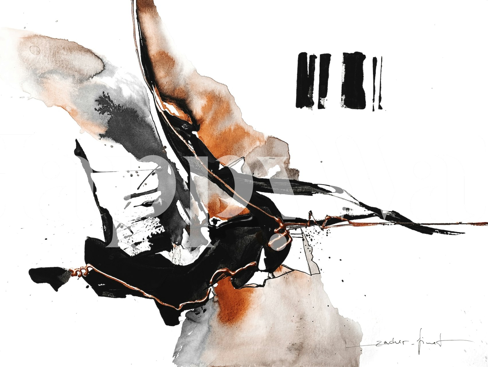 Tapeta Secret Fire v elegantní místnosti