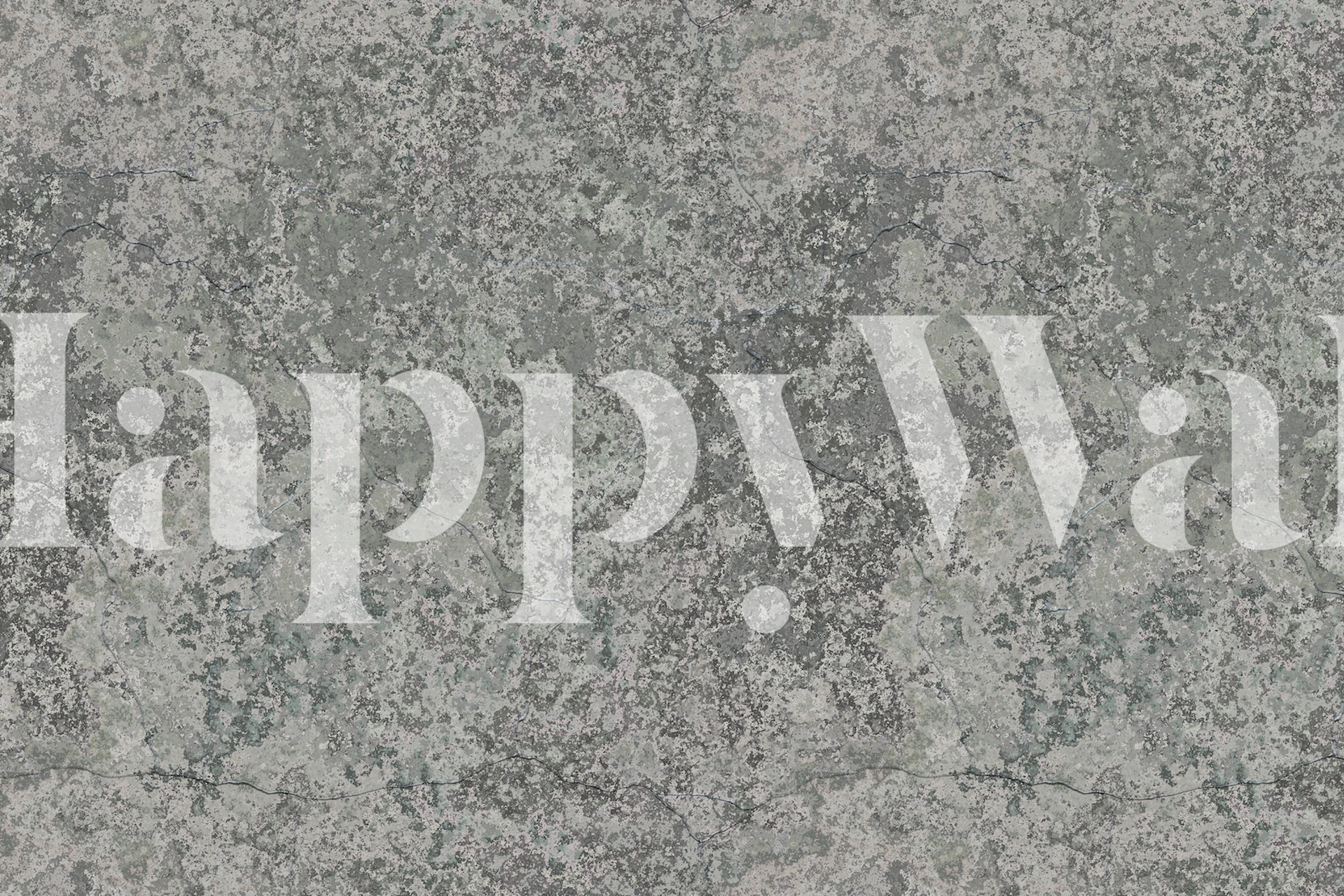 Design de parede de concreto minimalista no quarto