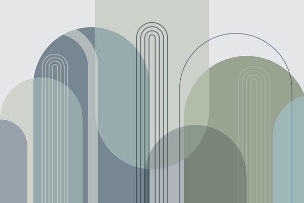 Mid Century Arches Serene