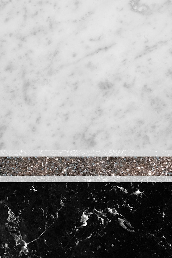 Marble Silver Glitter Stripe 1