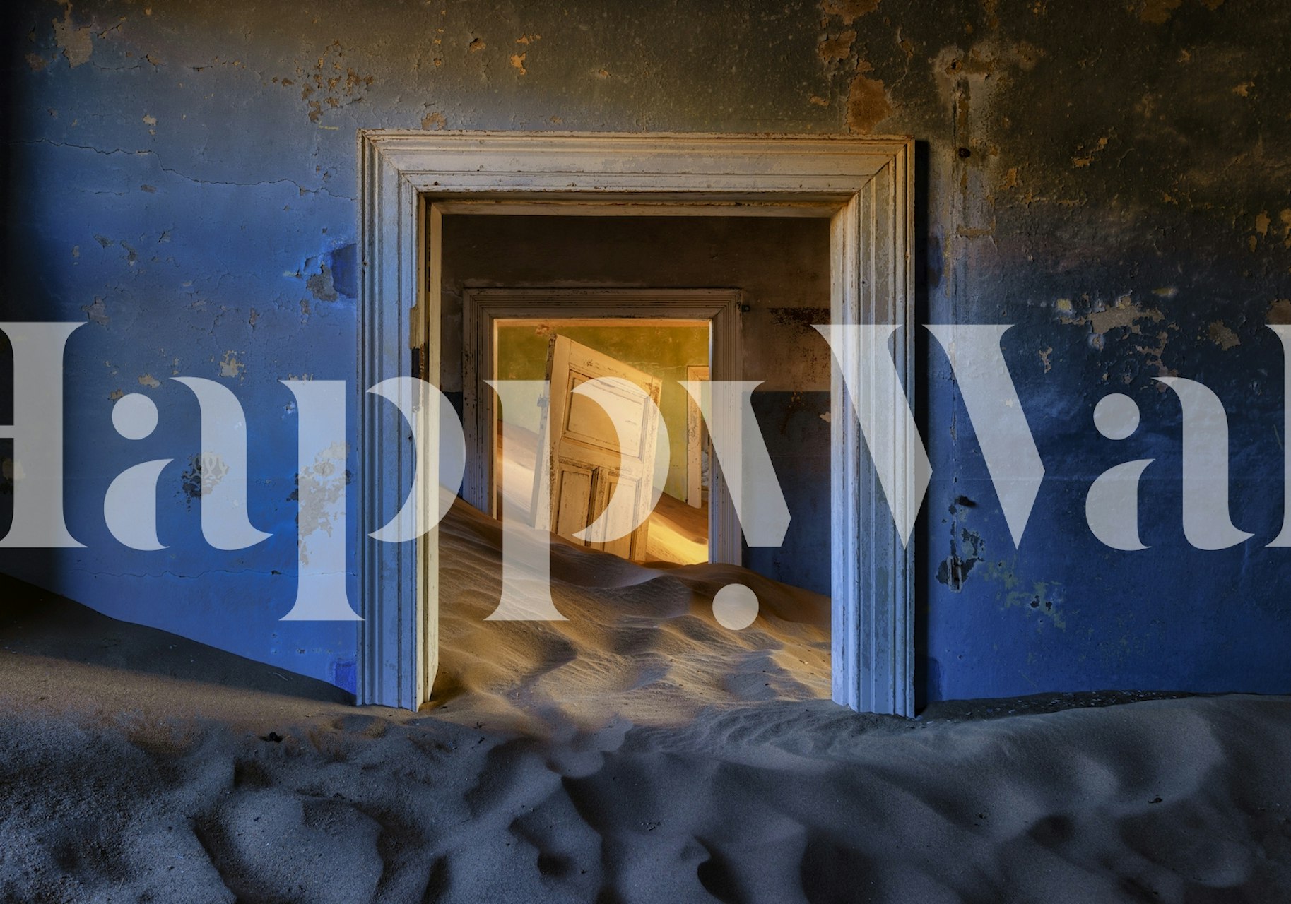 Tapeta Kolmannskuppe prikazana u sobi