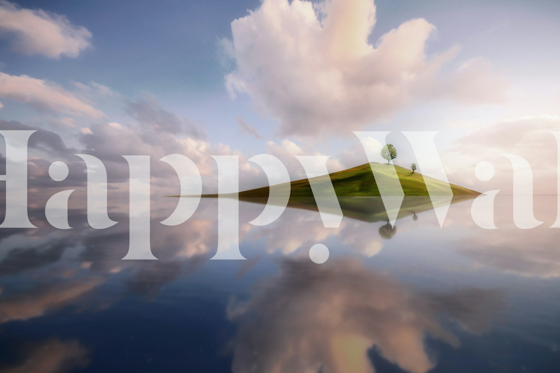 Tinyland wallpaper in a serene room