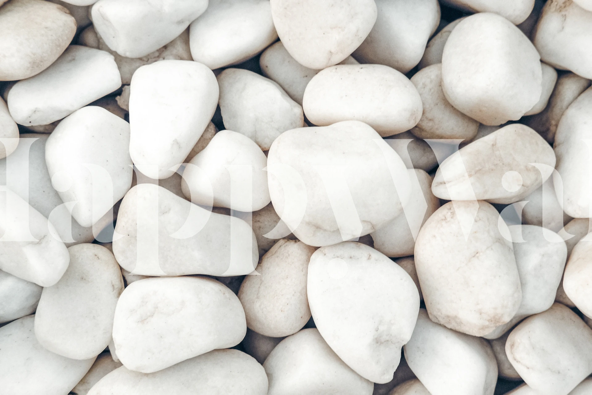 Diseño de papel tapiz Stones_003 en una habitación