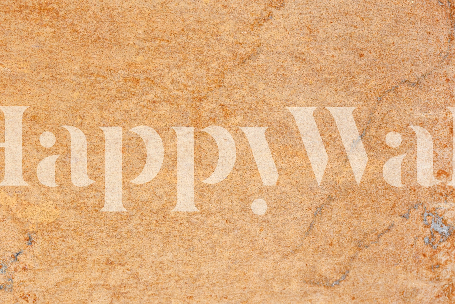 Texturovaná nástěnná malba s teplými pískovými odstíny a vzhledem přírodního kamene pro dekoraci interiéru