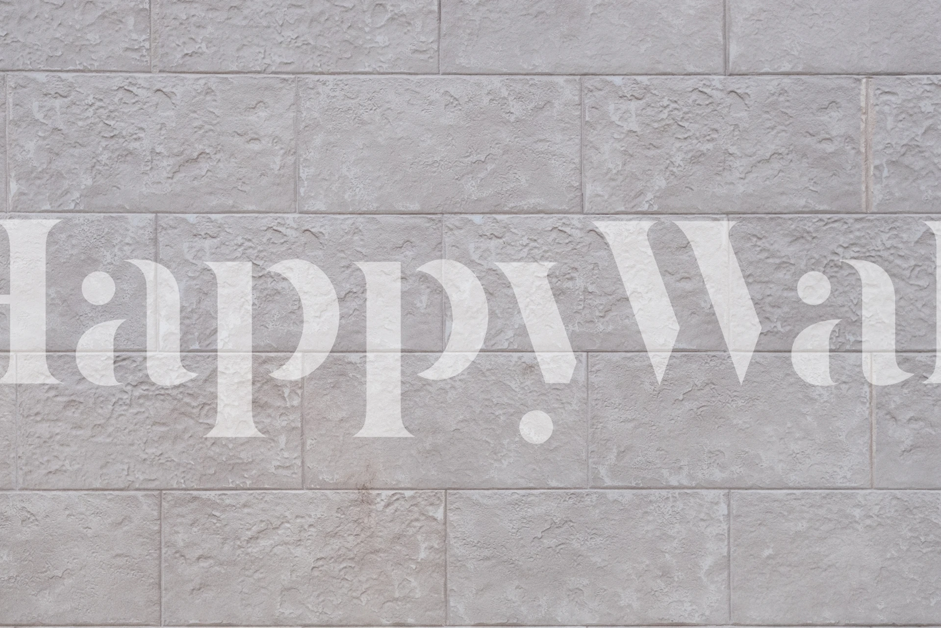 Beroligende veggmaleri med steintekstur med et realistisk utseende for hjemmeinnredning