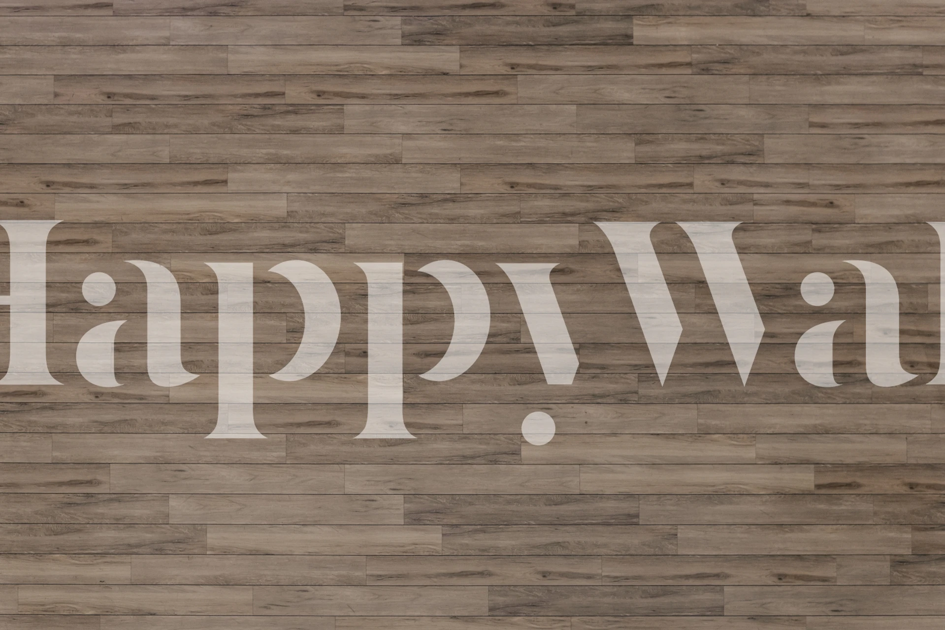 Brown wooden texture wall mural with natural grain patterns for a serene home atmosphere