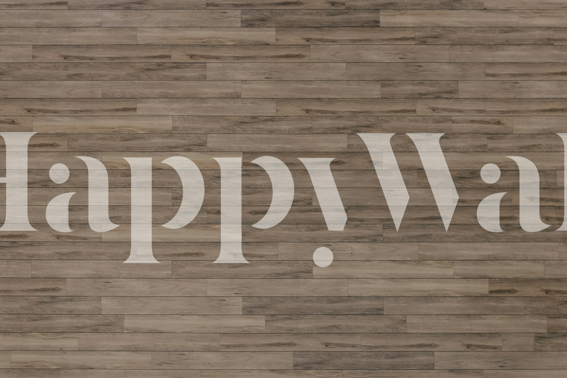 Brown wooden texture wall mural with natural grain patterns for a serene home atmosphere