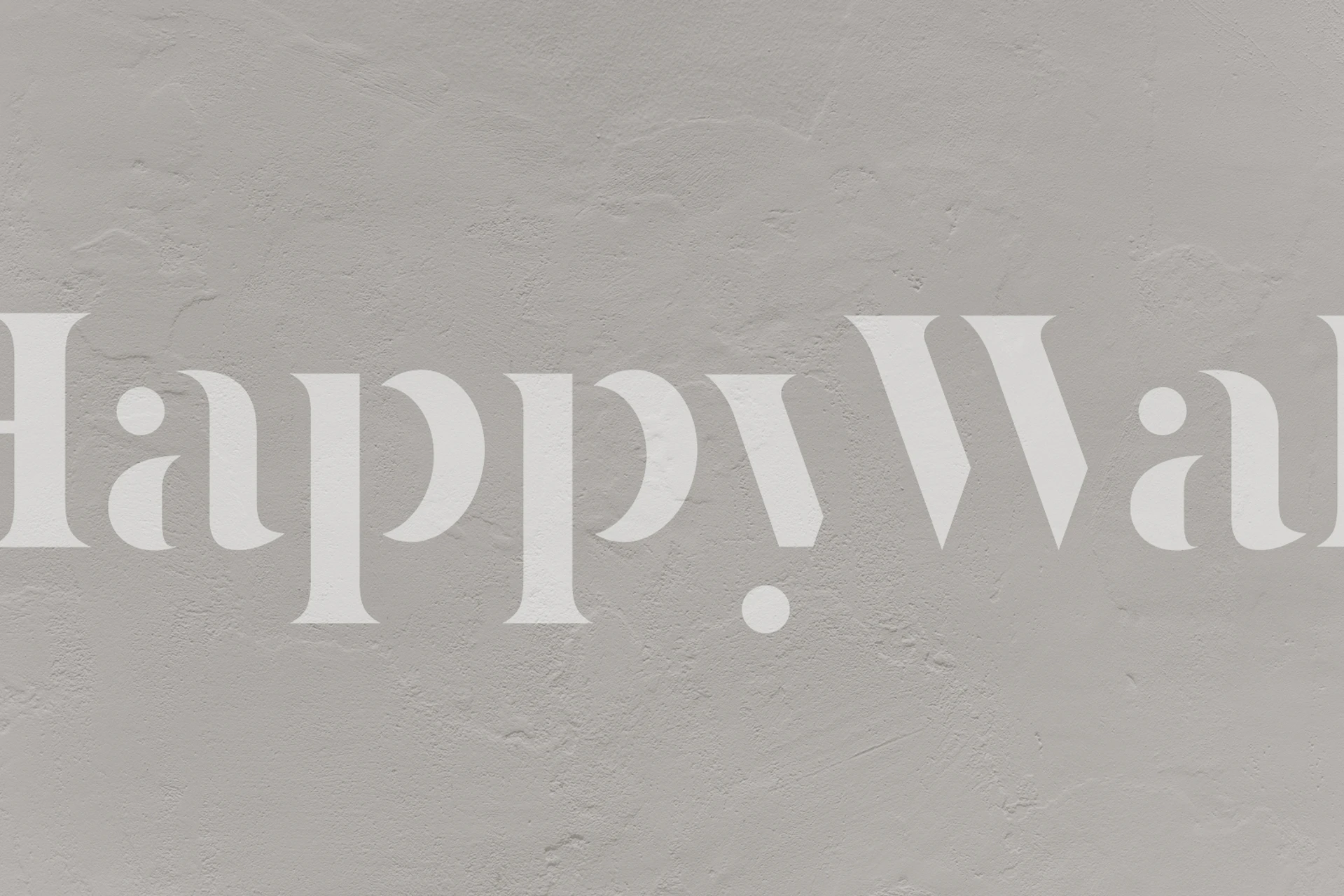 Subtle light gray plaster texture wall mural