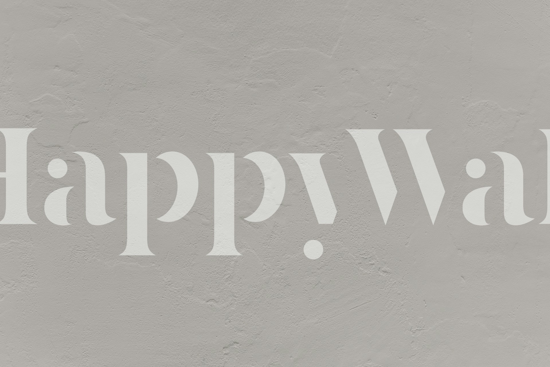 Subtle light gray plaster texture wall mural