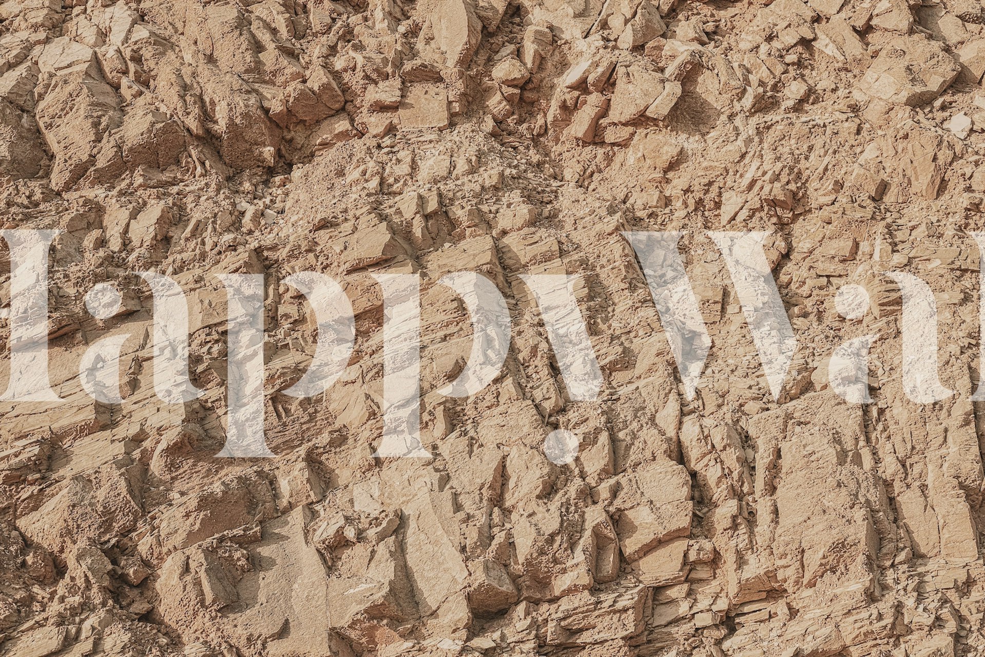 Design della carta da parati Texture 66 mostrato in una stanza