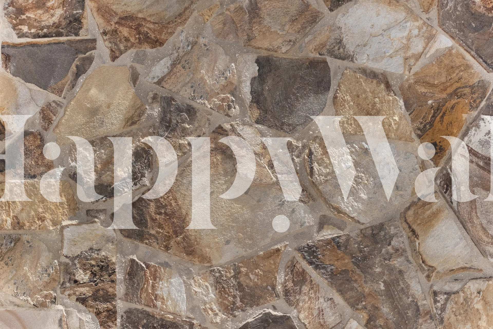 Naturlig textured wallpaper i en rumindstilling