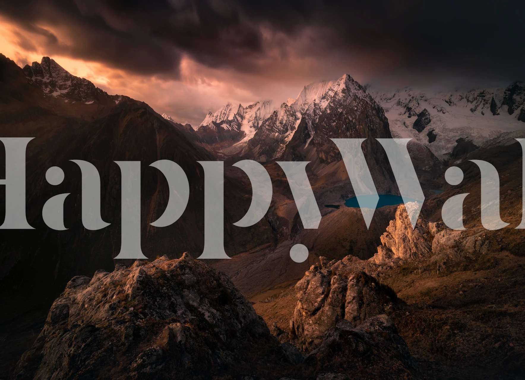 Blue Lagoon II wallpaper in a room setting