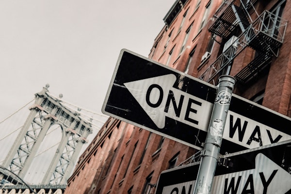 Manhattan Bridge One Way