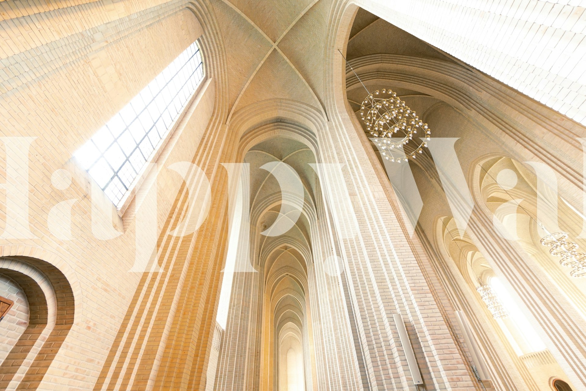 Minimal Church III tapet i ett rum