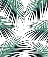 Green Palm Leaves Dream 3 tapete