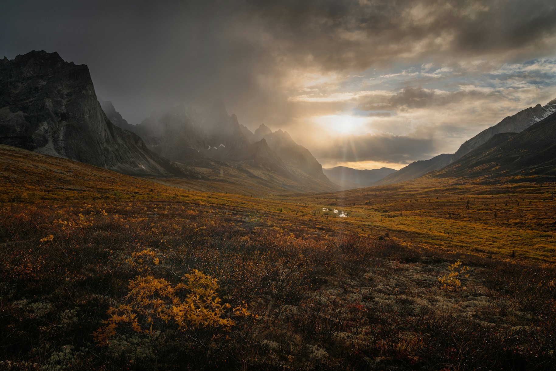 Tombstone Mountain Wallpaper by Happywall