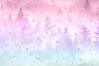 Starry Unicorn Pastel Forest 1 wallpaper