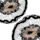 Gray BW Agate Glitter Glamor 9