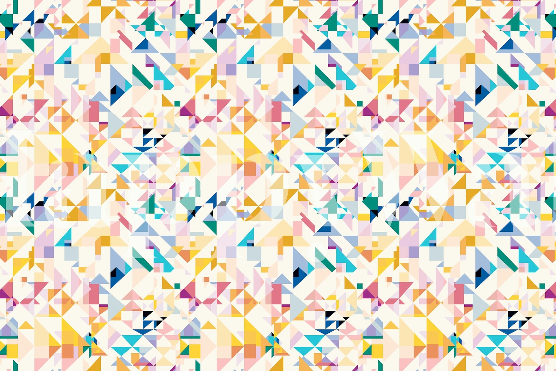 Temple Geometric wallpaper - Happywall