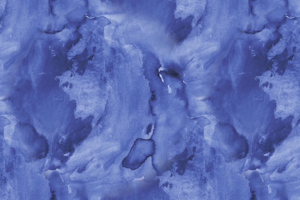 Into The Blue Watercolor Art