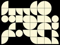 Bauhaus Ivory tapete