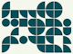 Mid Century Geo Circles