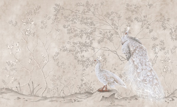 Peacocks chinoiserie