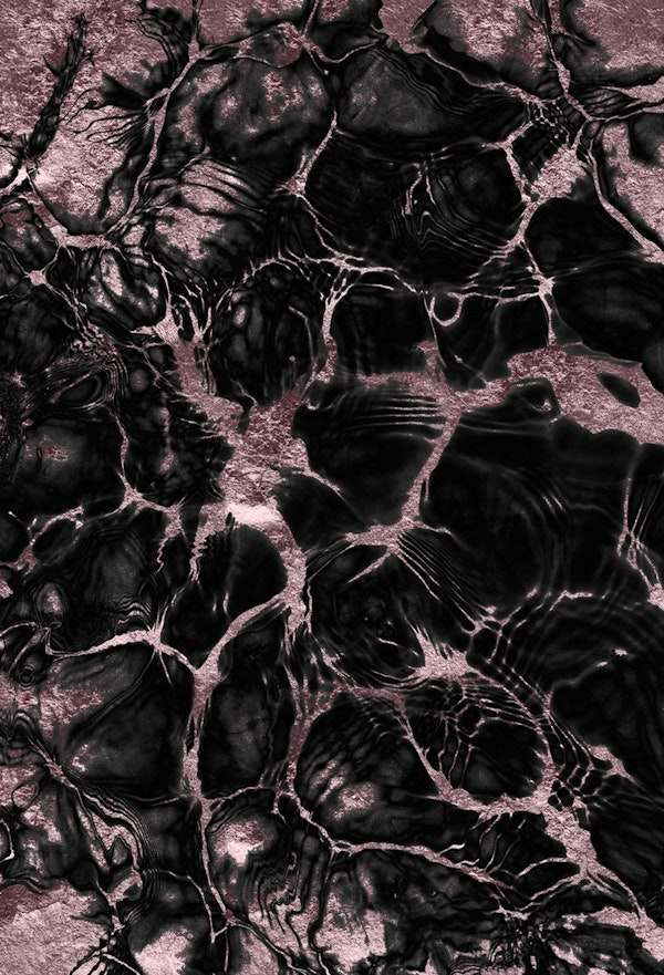 Mauve Gold Abstract 1