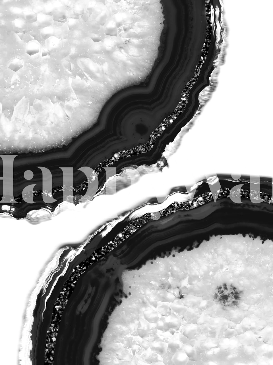 Agate Glitter Glam 11 wallpaper in a room