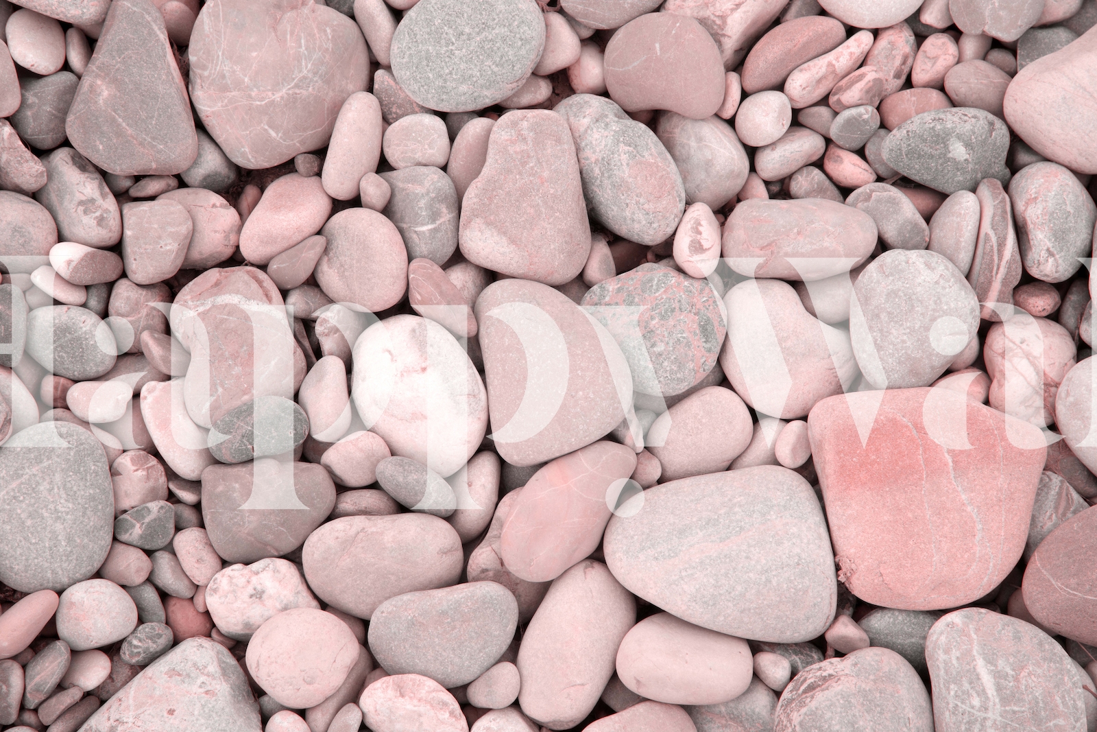 Pink River Stone Wallpaper for Natural Decor