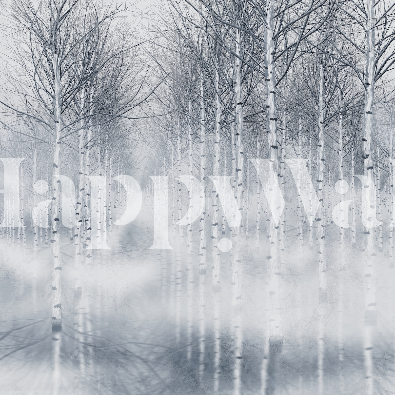 Aspen Trees Forest Wallpaper - Buy Online at Happywall