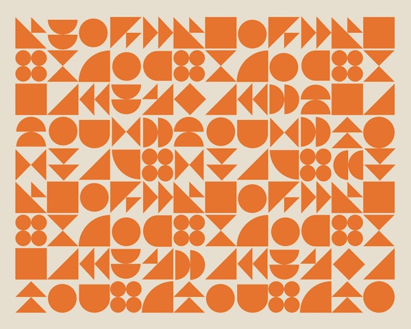 Shapes in Orange