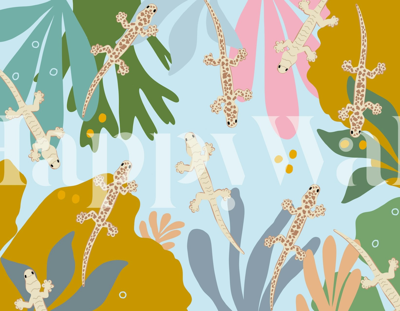 Geckos in the Jungle -suunnittelu