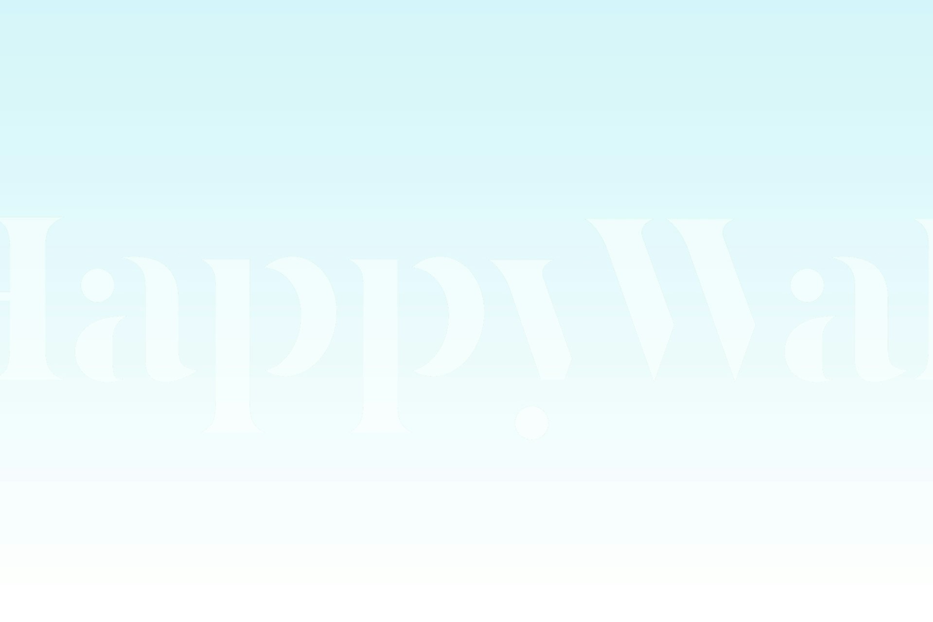 A soothing aqua pastel ombre wall mural blending from cool to soft hues