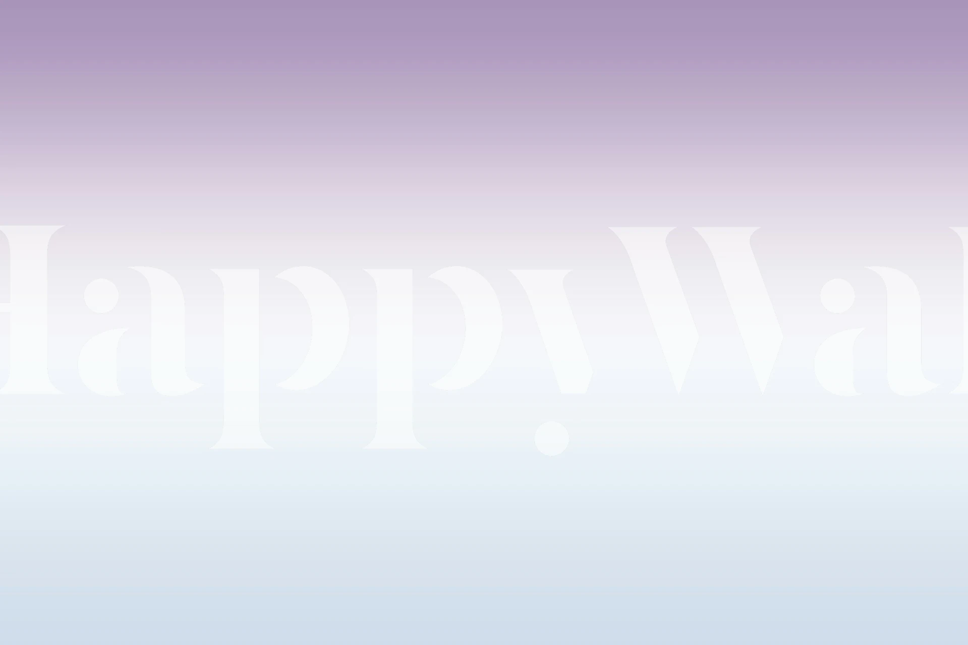 Blue purple gradient wallpaper in a room